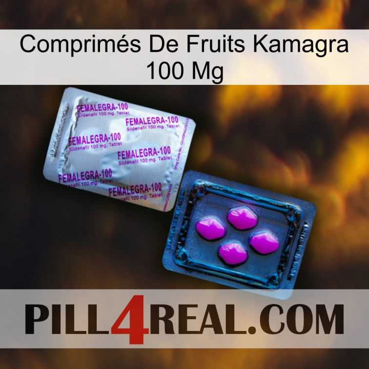 Comprimés De Fruits Kamagra 100 Mg 37